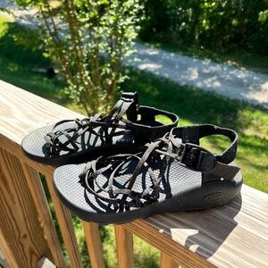 Chaco black sandals size 8